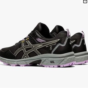 ASICS Gel Venture 8- black/ivory Women’s size 7.5